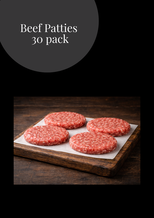 Beef Patties - 30 pack