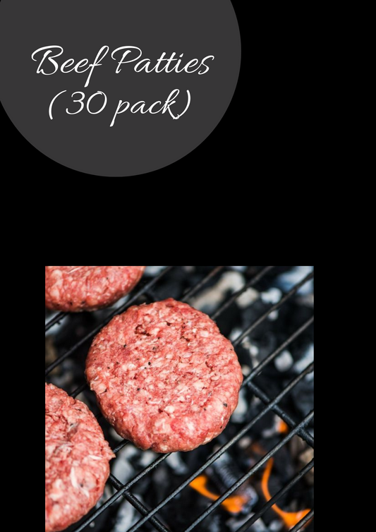 Beef Patties - 30 pack